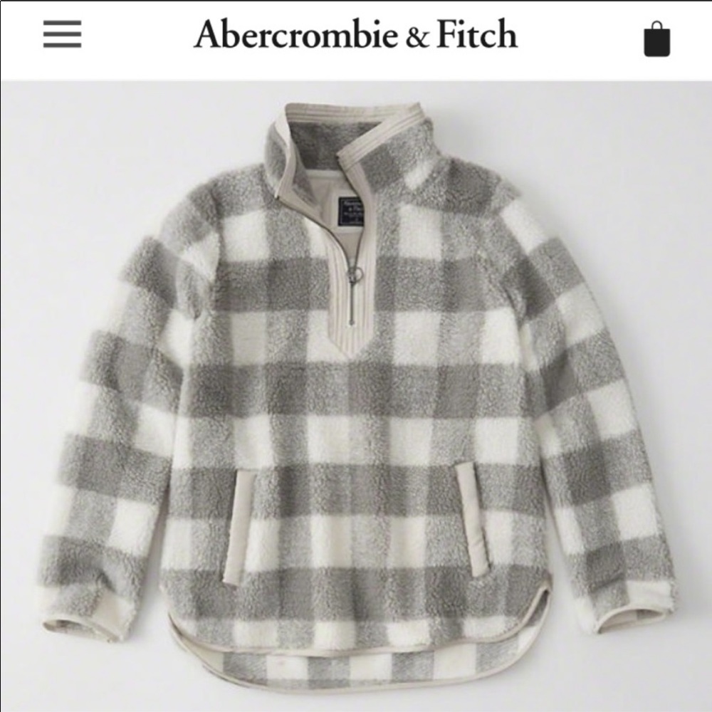 A&F Sherpa sweater